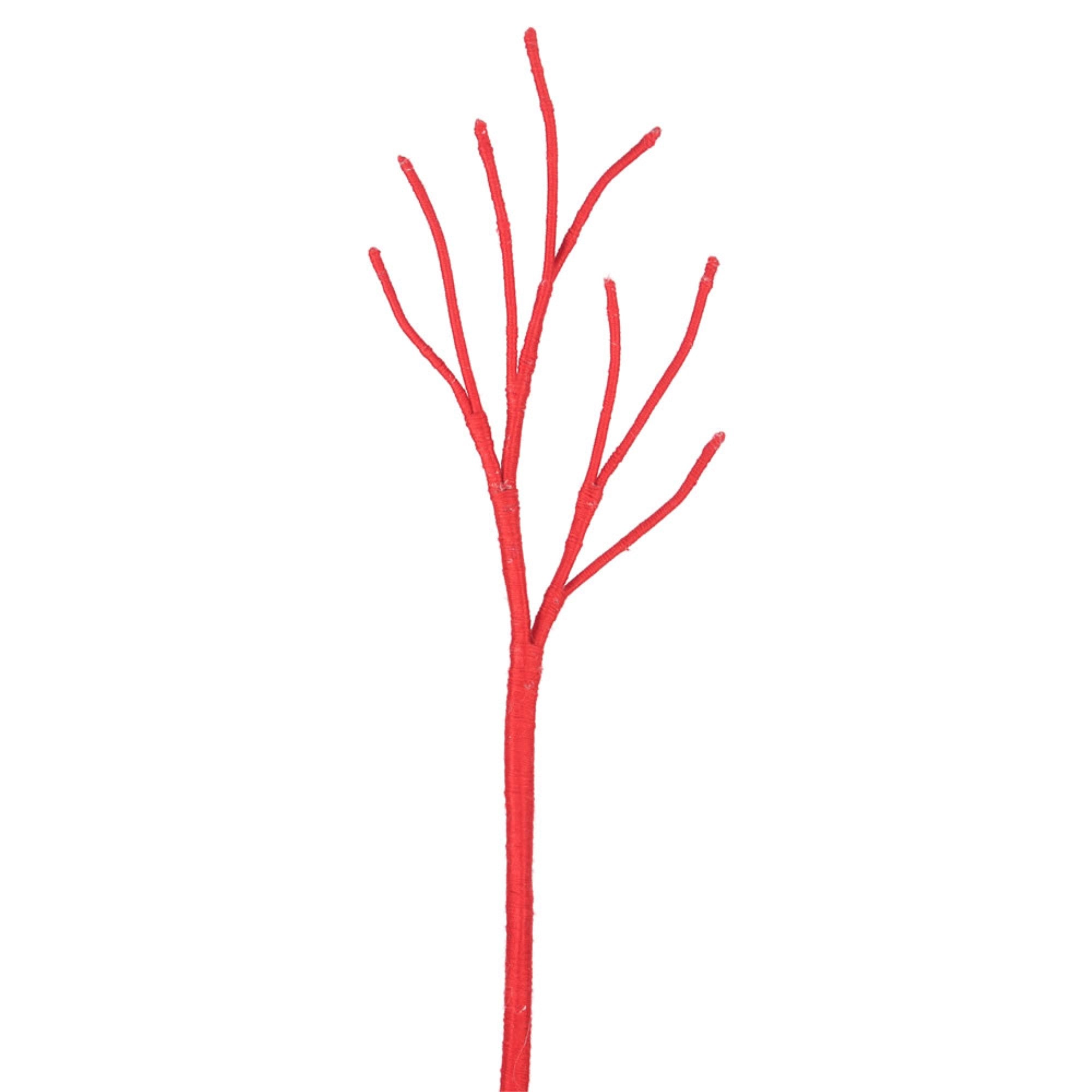 Vickerman 17” Red Yarn Spray. Includes 12 sprays per pack.