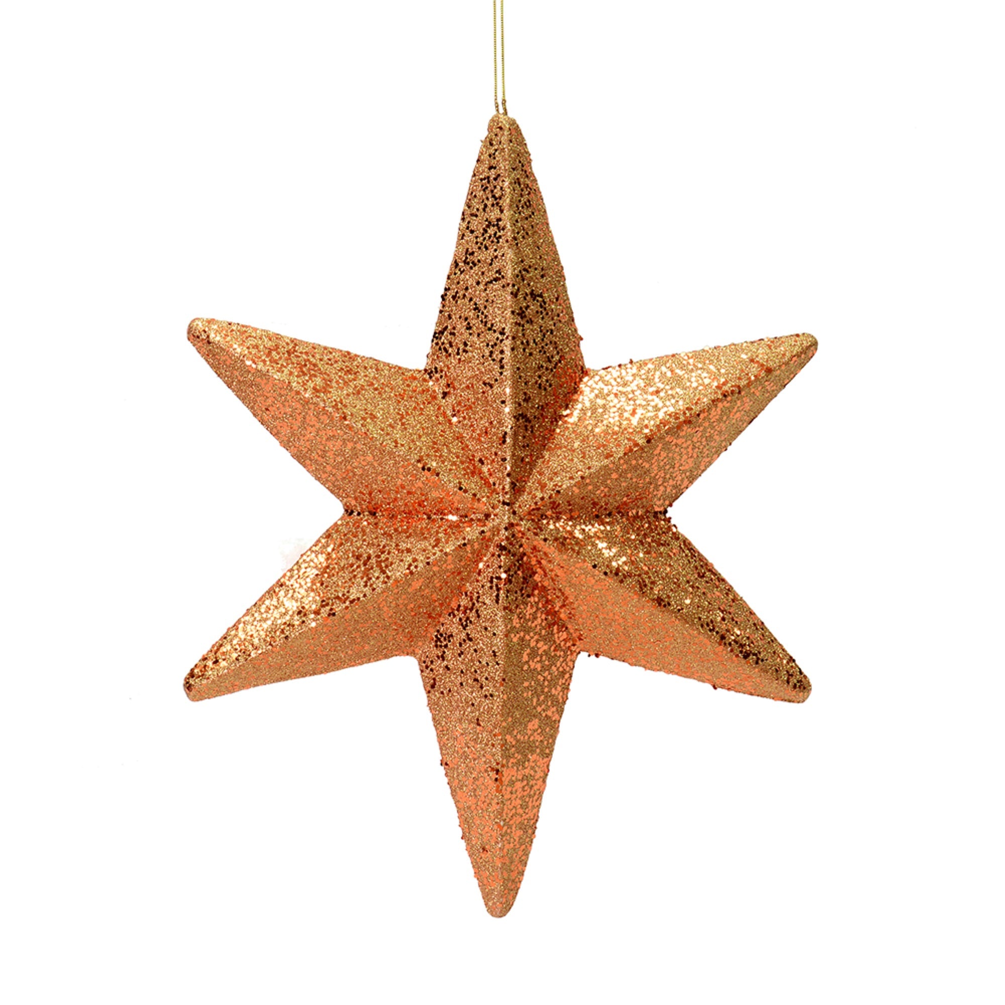 20” Rose Gold Glitt Bethlehem Star Outdr