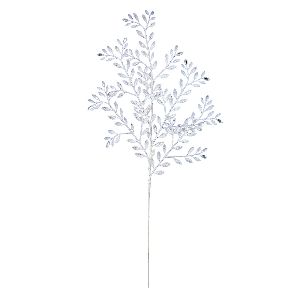 Vickerman 25” Gun Metal Ruscus Jewel Spray 12/Bg - L186084