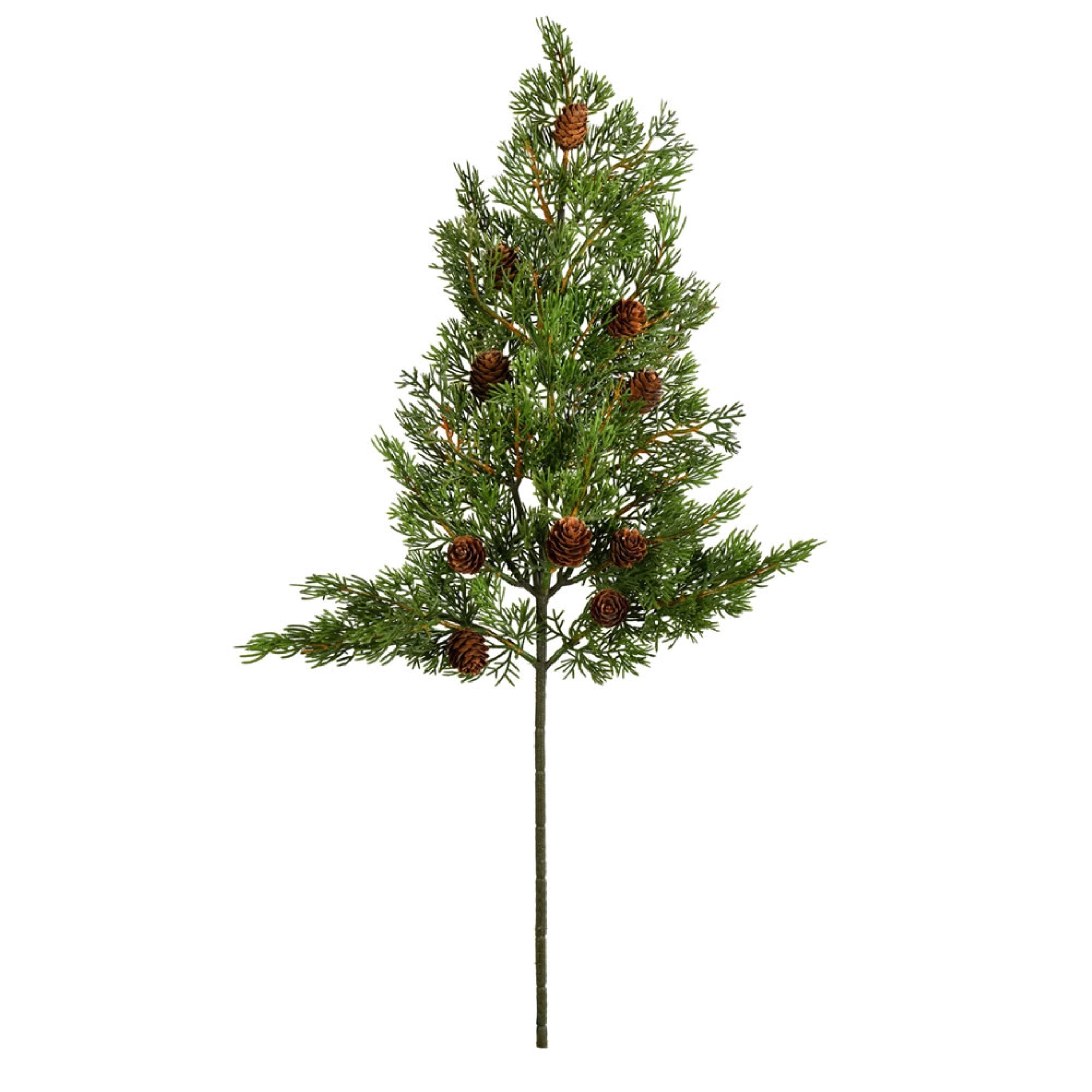 26” Green Cypress Spray Pk/2