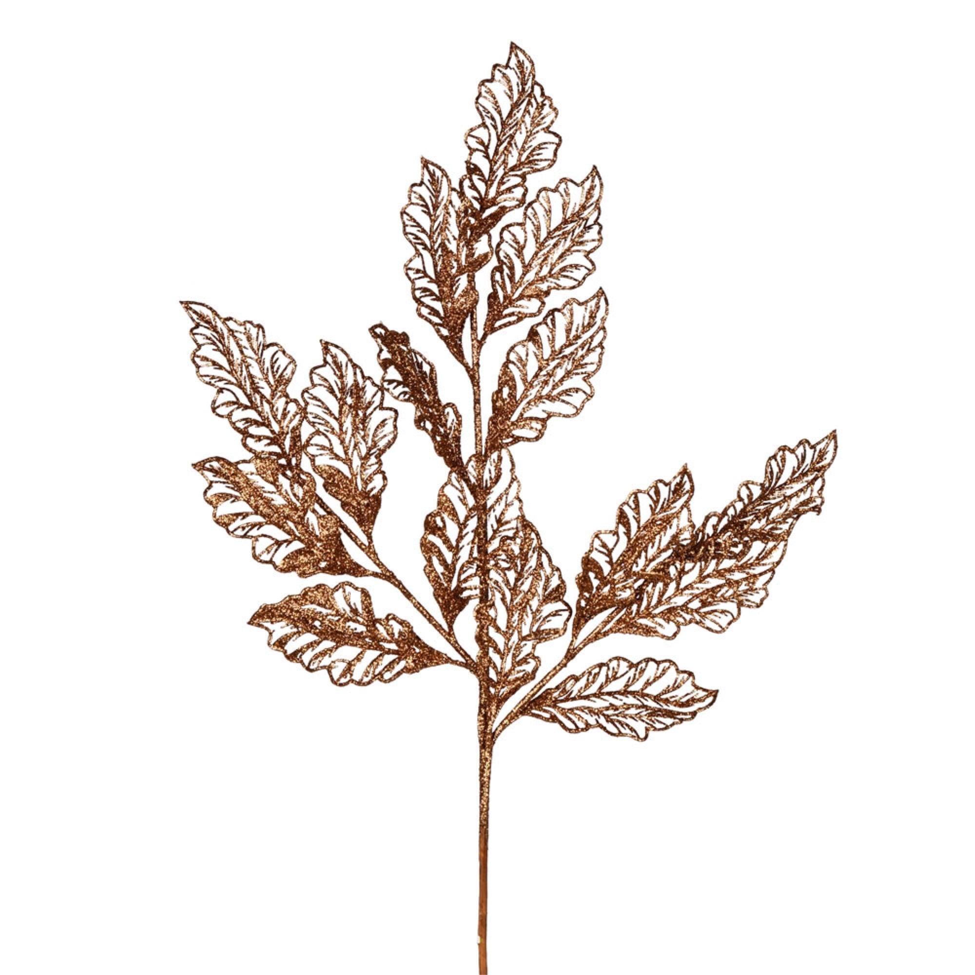 21” Copper Glitter Coleus Spray 12/Box