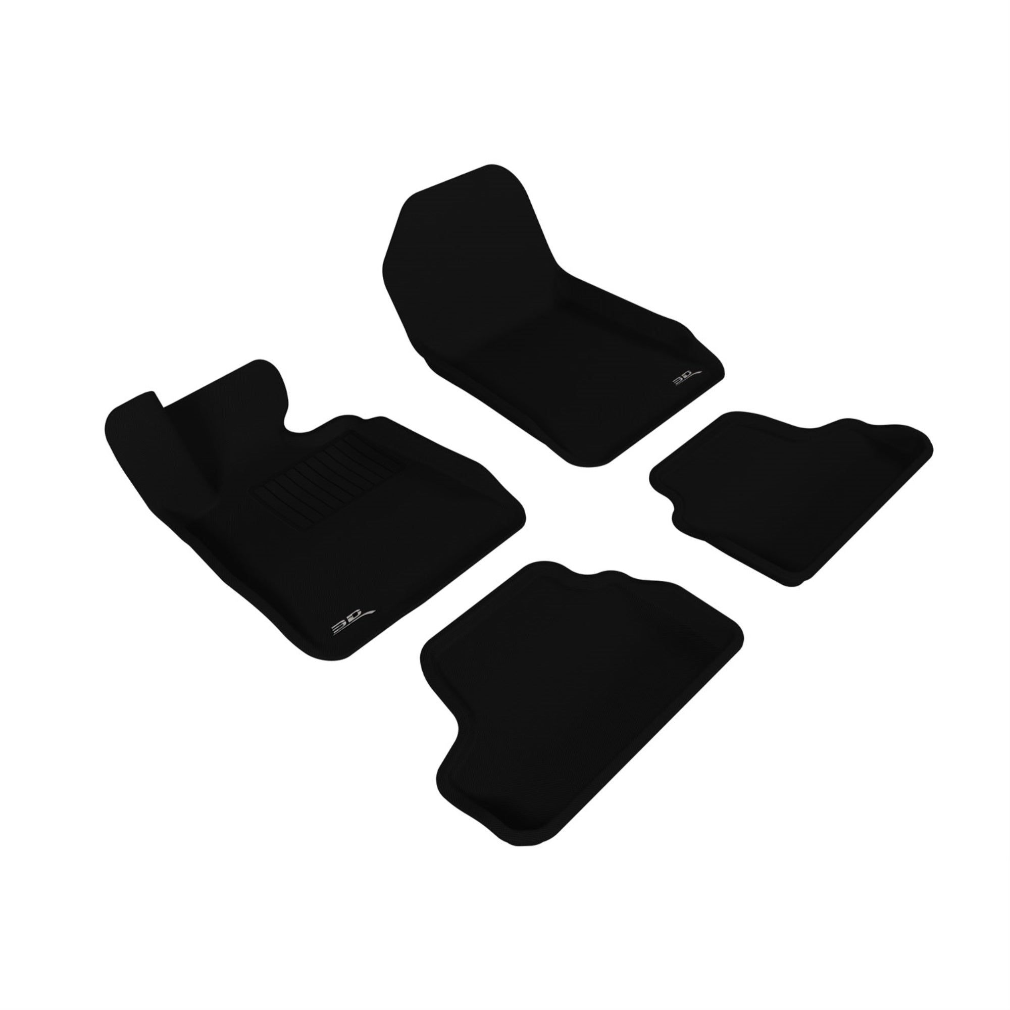 3D MAXpider BMW 3 SERIES CONVERTIBLE SDRIVE 2007-2013 KAGU BLACK R1 R2