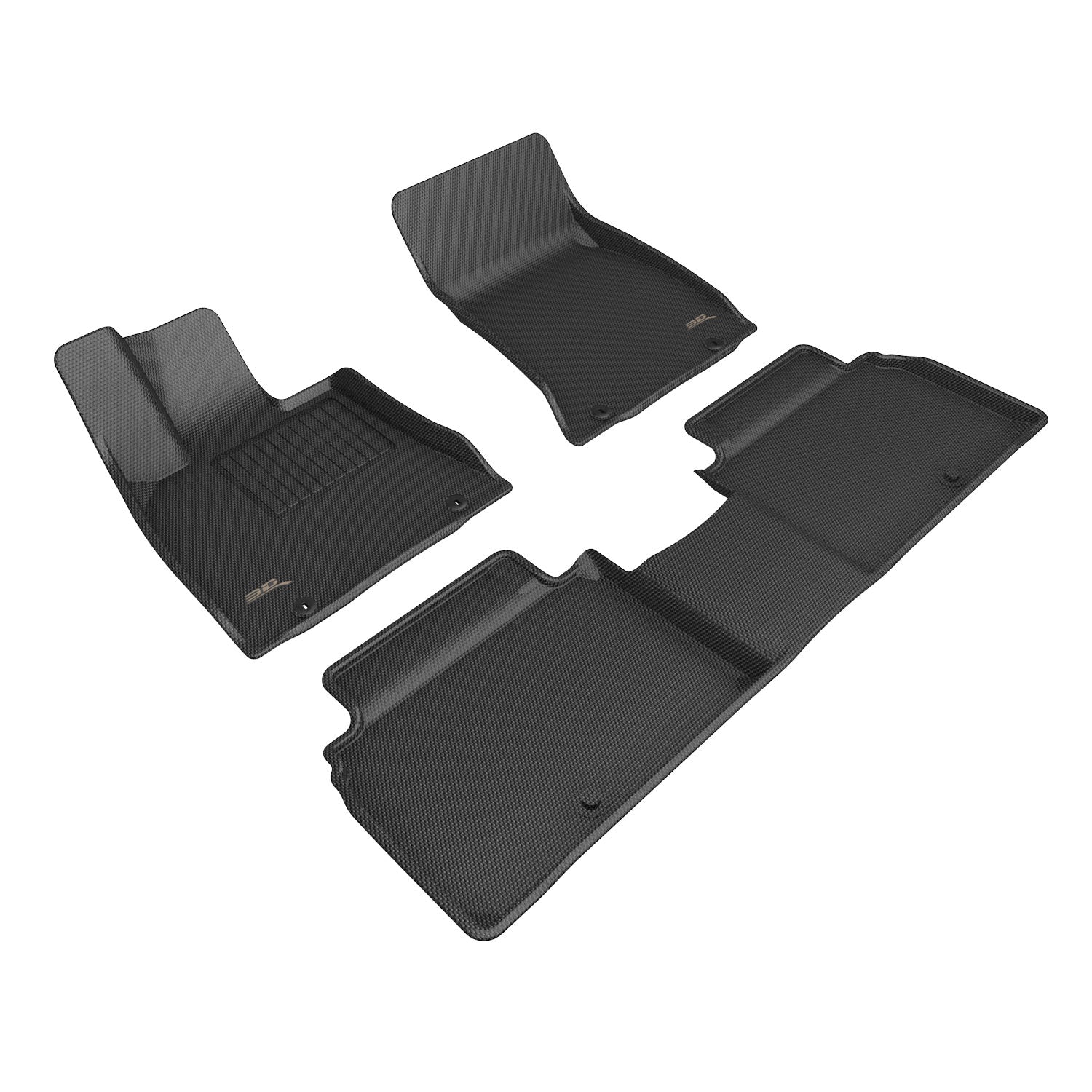3D MAXpider Compatible with GENESIS ELECTRIFIED G80 2023-2026 KAGU BLACK R1 R2