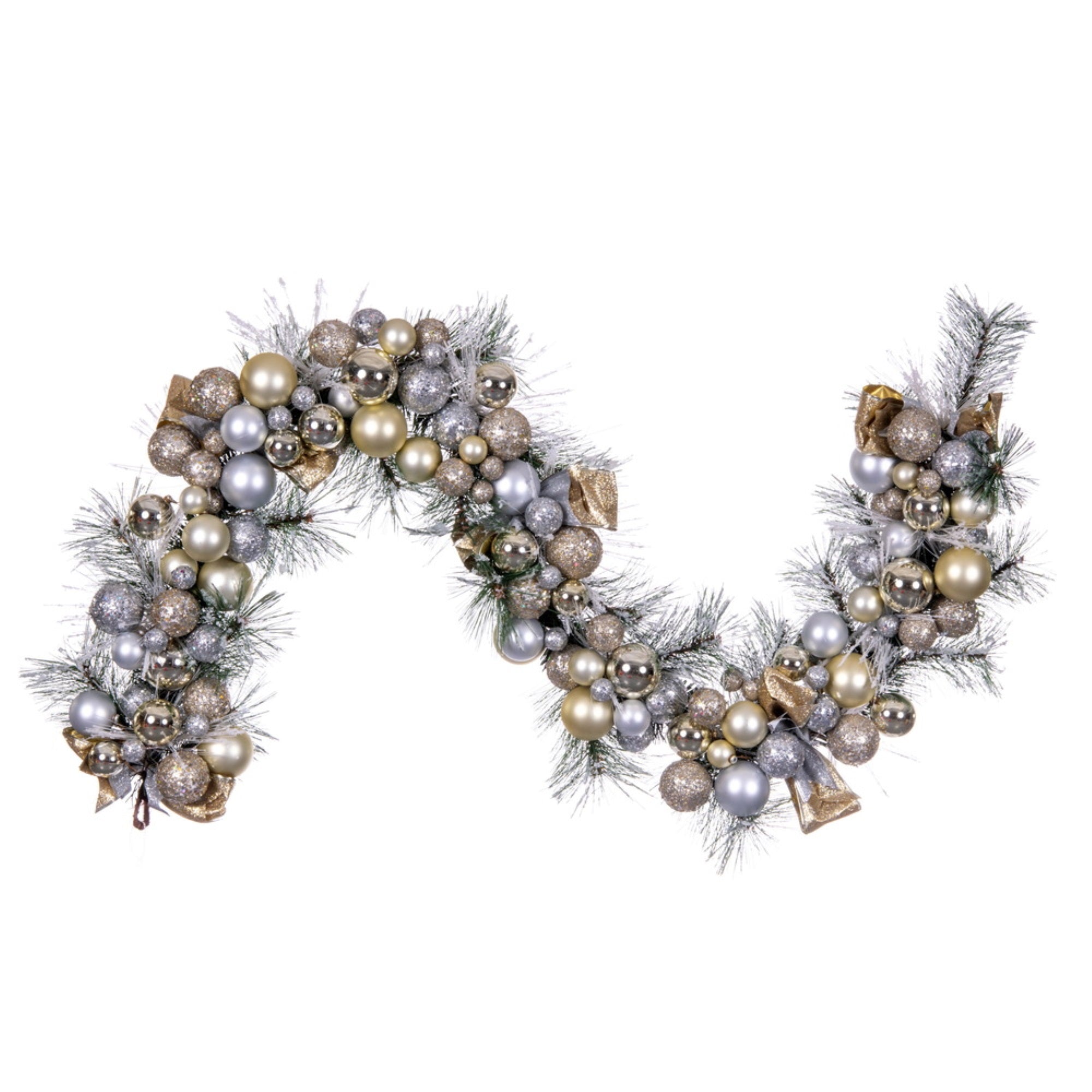6' Champagne Deco Garland