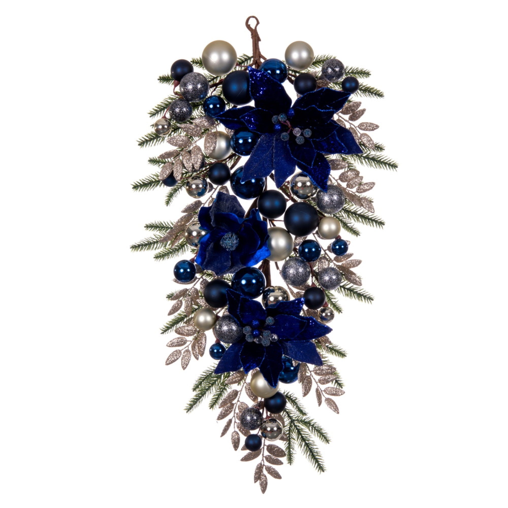 32” Midnight Blue Magnolia Teardrop