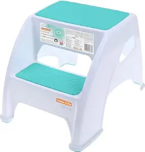 NEW TODDLER & ME 2 STEP STOOL - AQUA - PB