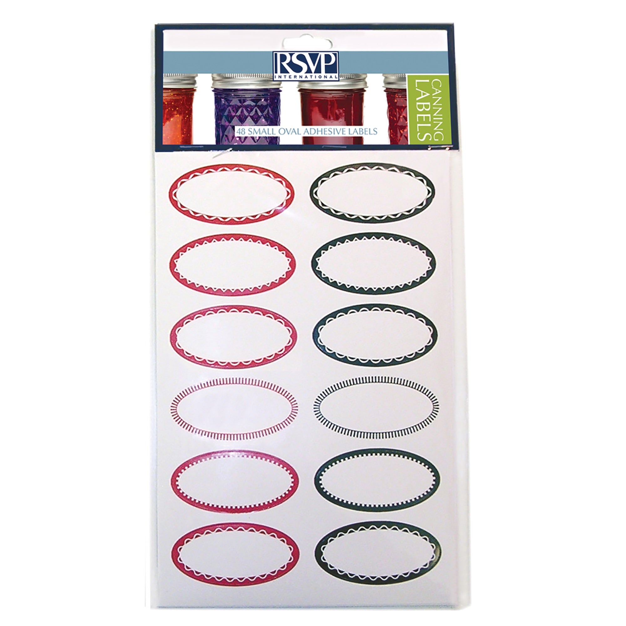 Canning Labels - Small Oval