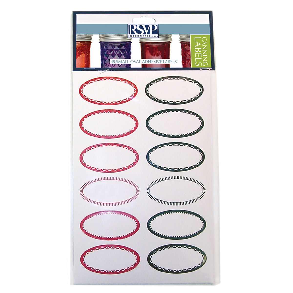 Canning Labels - Small Oval