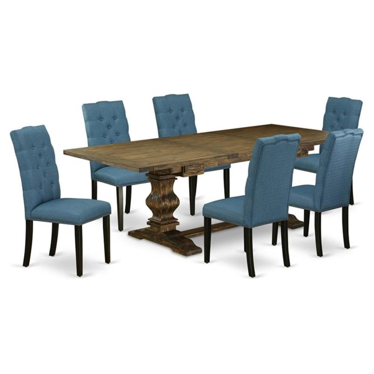 Casafoyer Dining Room Set, 42X92 Inch, Lael7-71-21