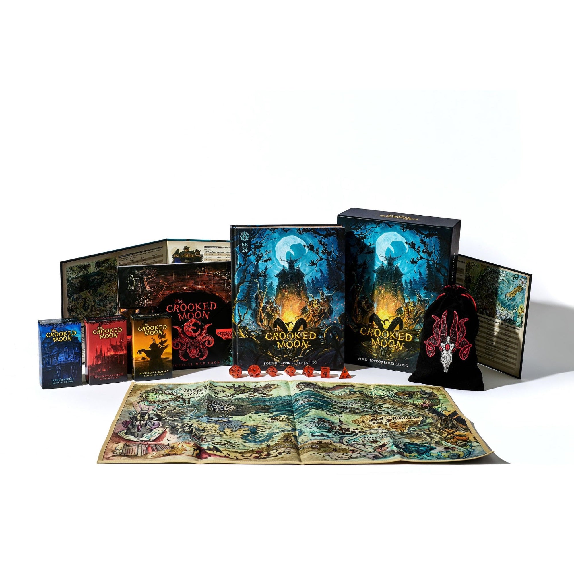 The Crooked Moon Game-Ready Bundle - Folk Horror in 5E 2024