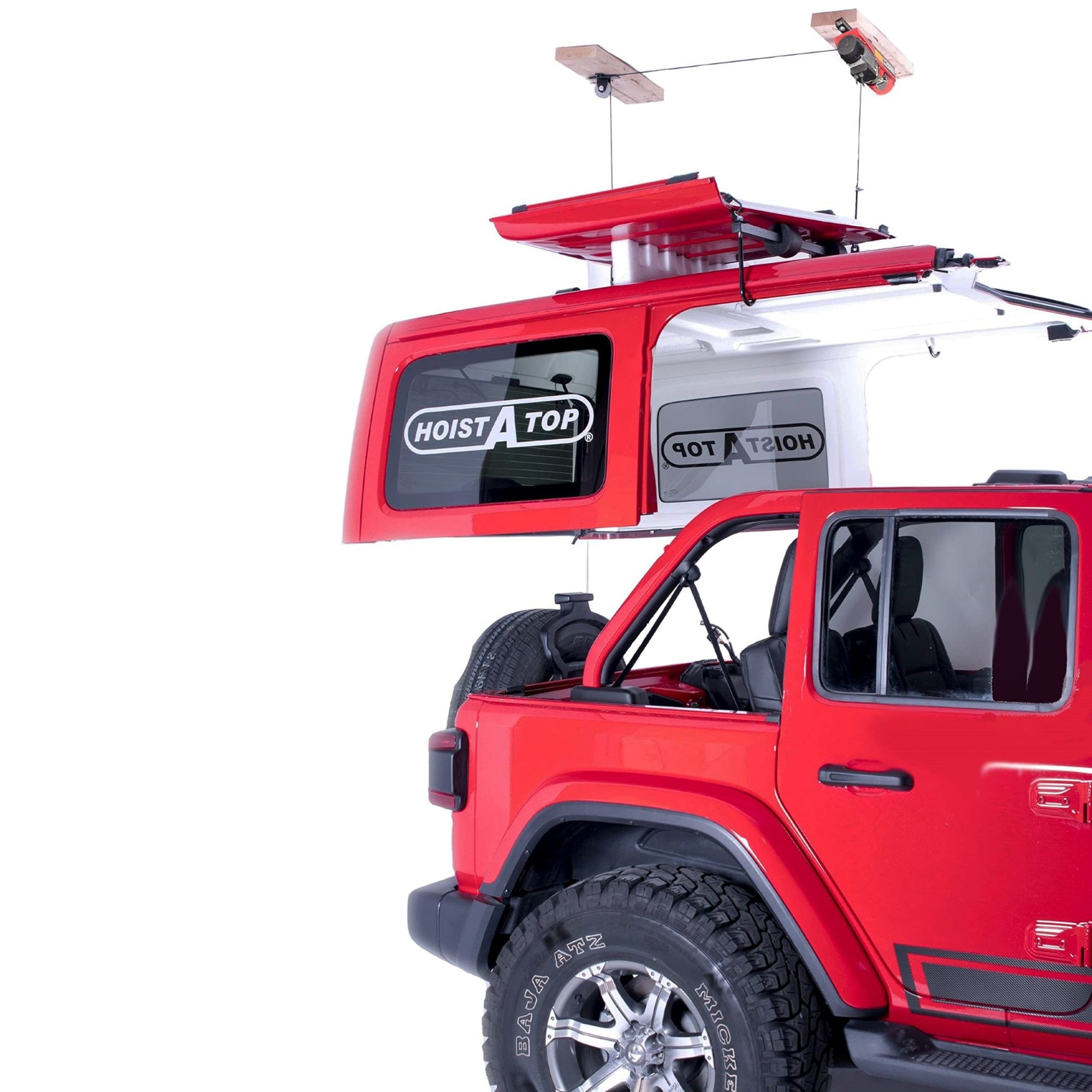 Hoist-A-Top Power For 4 Door Jl Jeep Wrangler Hardtops 2018-Current