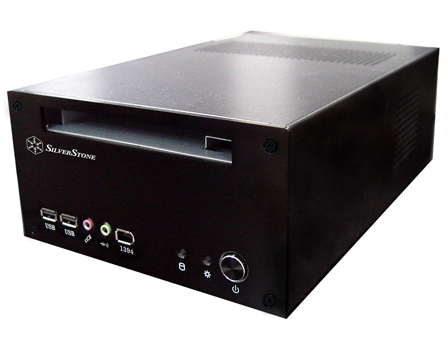 Black, All Aluminum Alloy M/B Mini-Itx , 60W Watts Dc To Dc Adapter