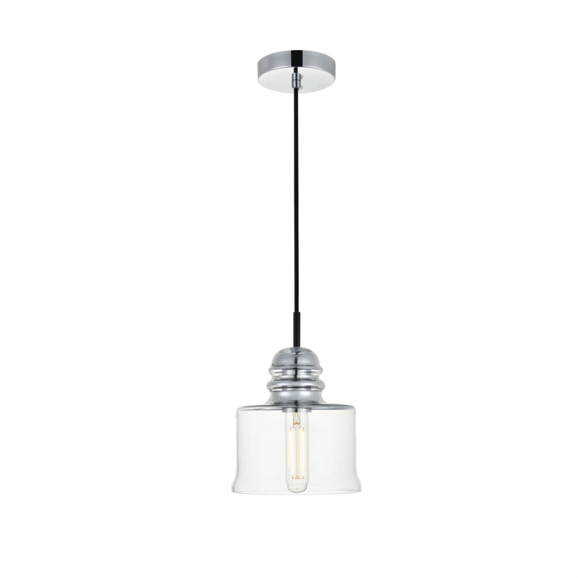 Wiley Collection Flush Mount D10In H8In Lt:4 Chrome Finish