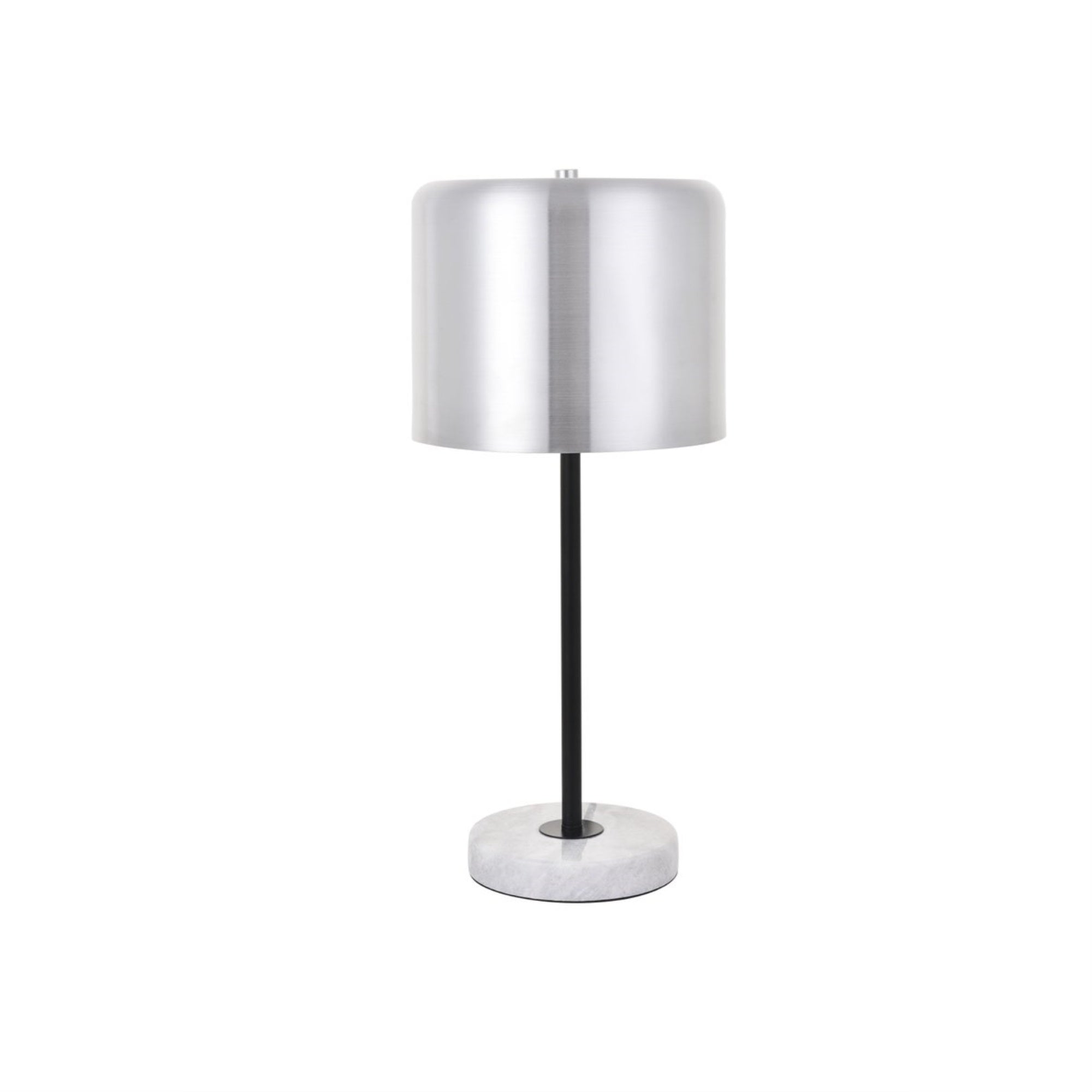 Exemplar 1 Light Brushed Nickel Table Lamp