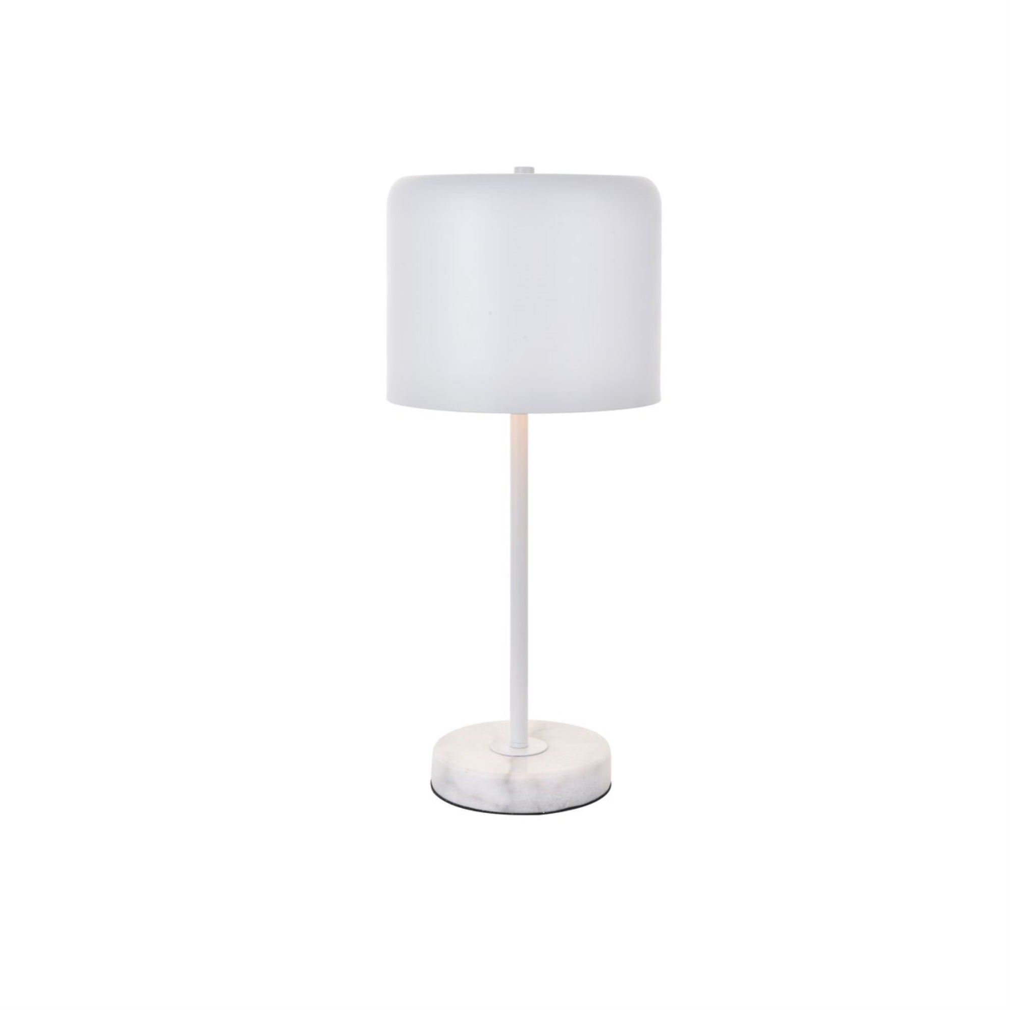 Exemplar 1 Light White Table Lamp