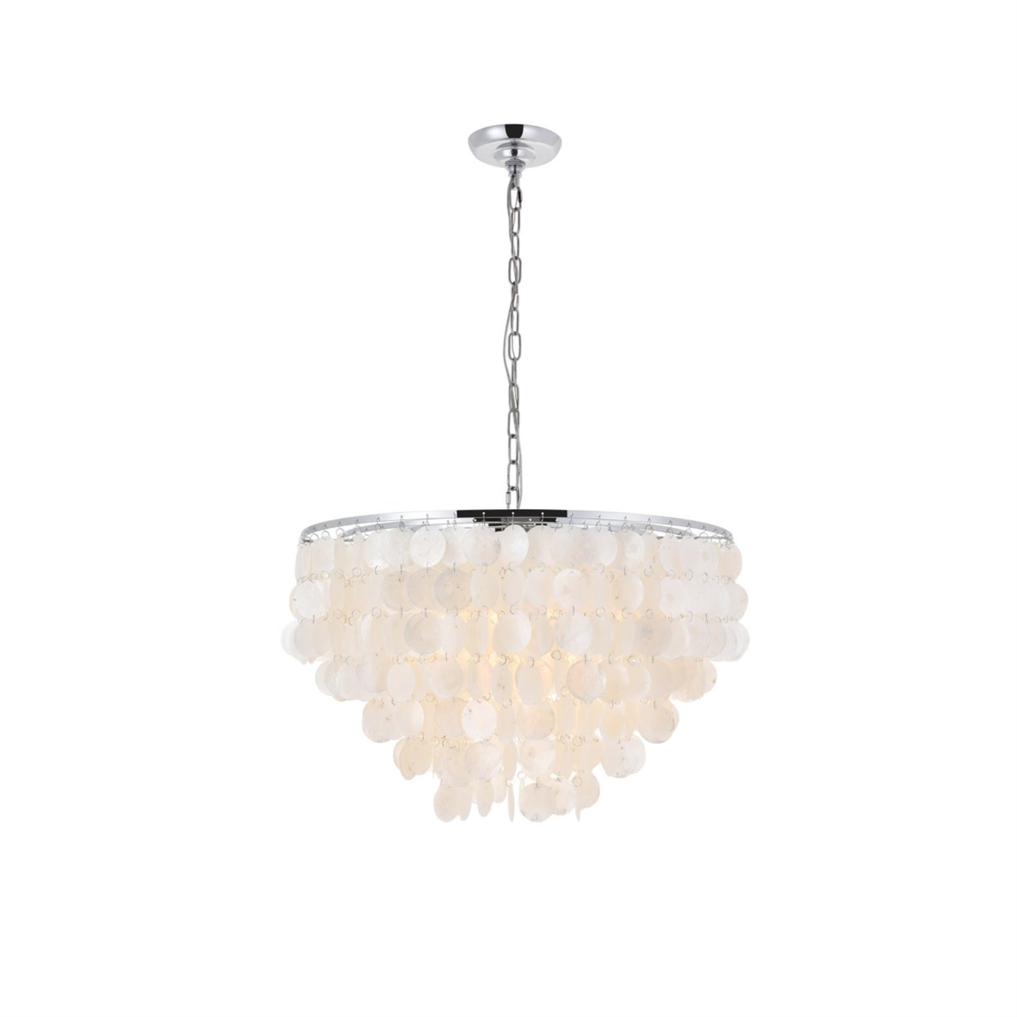 Selene 6 Light Chrome Pendant