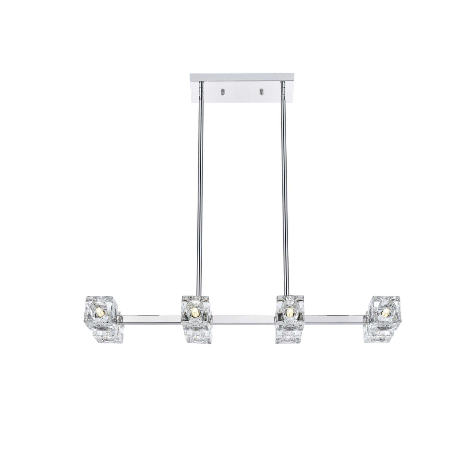 Lyra 30 Inch Pendant Light In Chrome