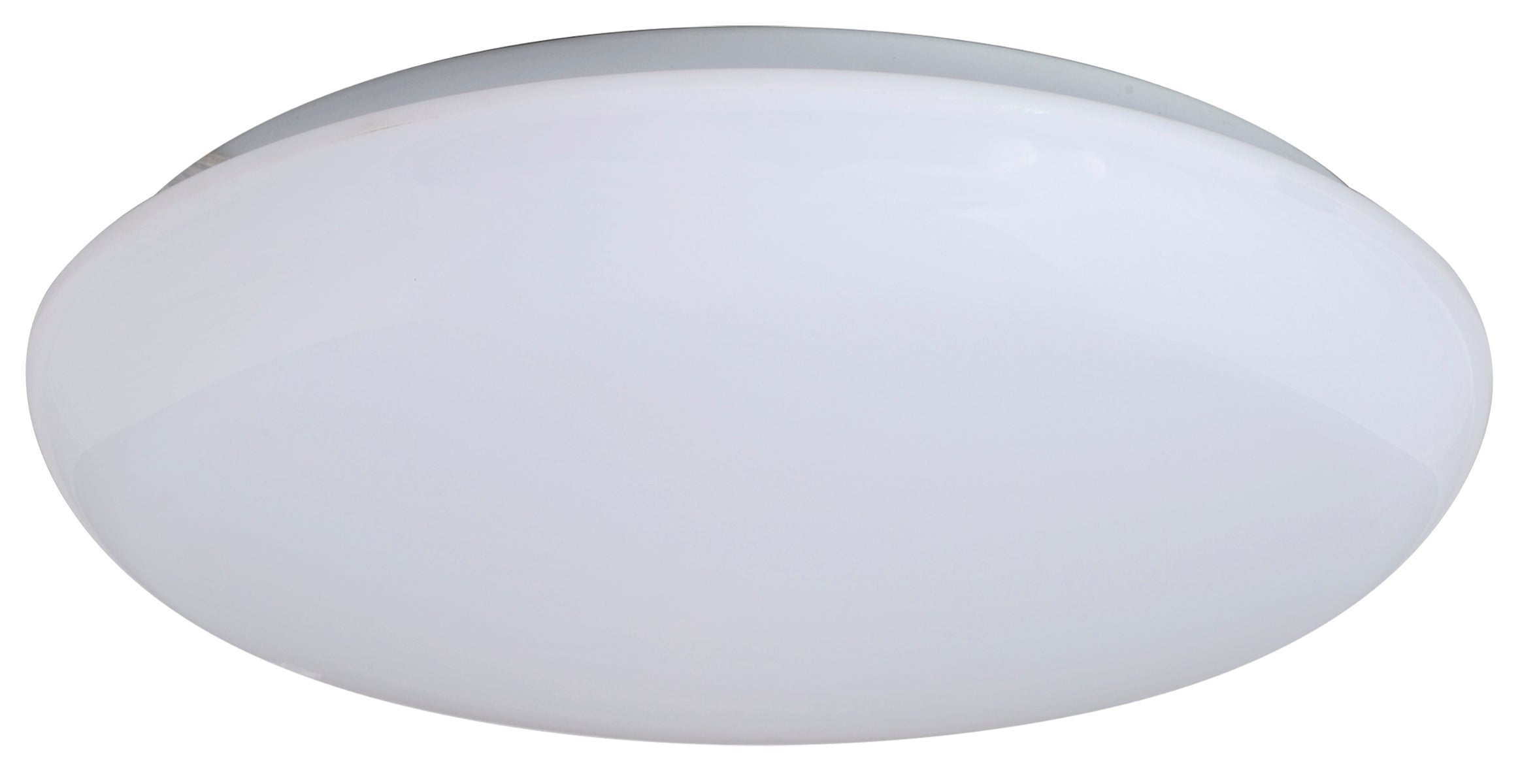 19 Led Shallow Cloud Fixture. Smooth White Diffuser With Twist And Lock On Installation. Dimmable.  Damp Location