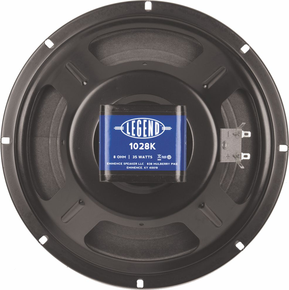 10-in Guitar Speaker, 35W, 8 ohms w/Copper voice coil