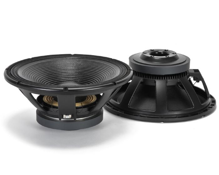 High Power 18-In Woofer W/4.5 - Inch Fiberglass Inside/Outside Copper Voice Coil