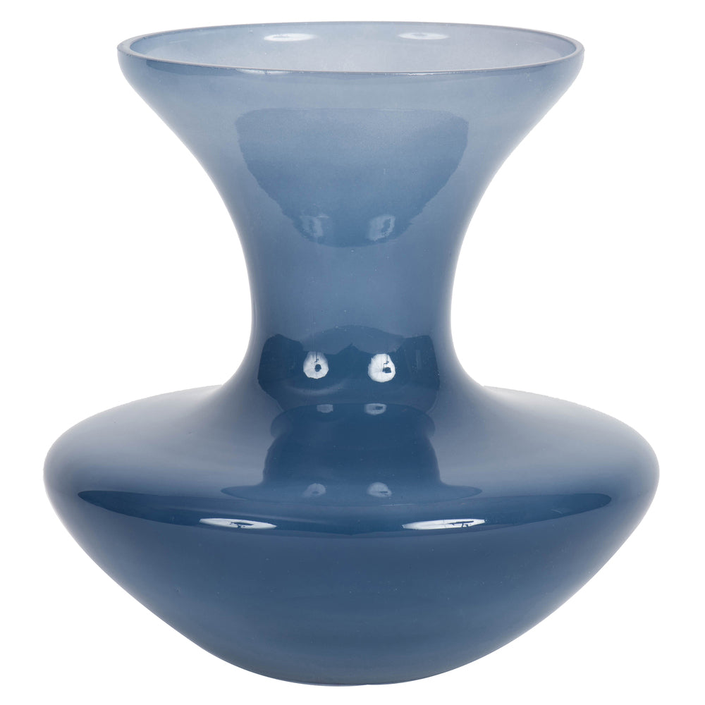 Vickerman 9” Hyrdro Gourd Glass Container - LG180347
