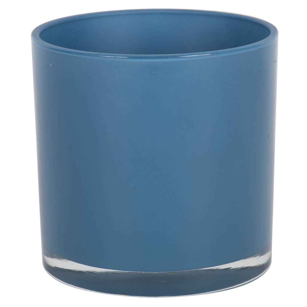 Vickerman 6” Hydro Painted Round Glass Container - LG180547