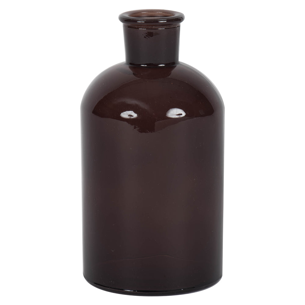 Vickerman 8” Black Painted Glass Bottle Set/2 - LG181017