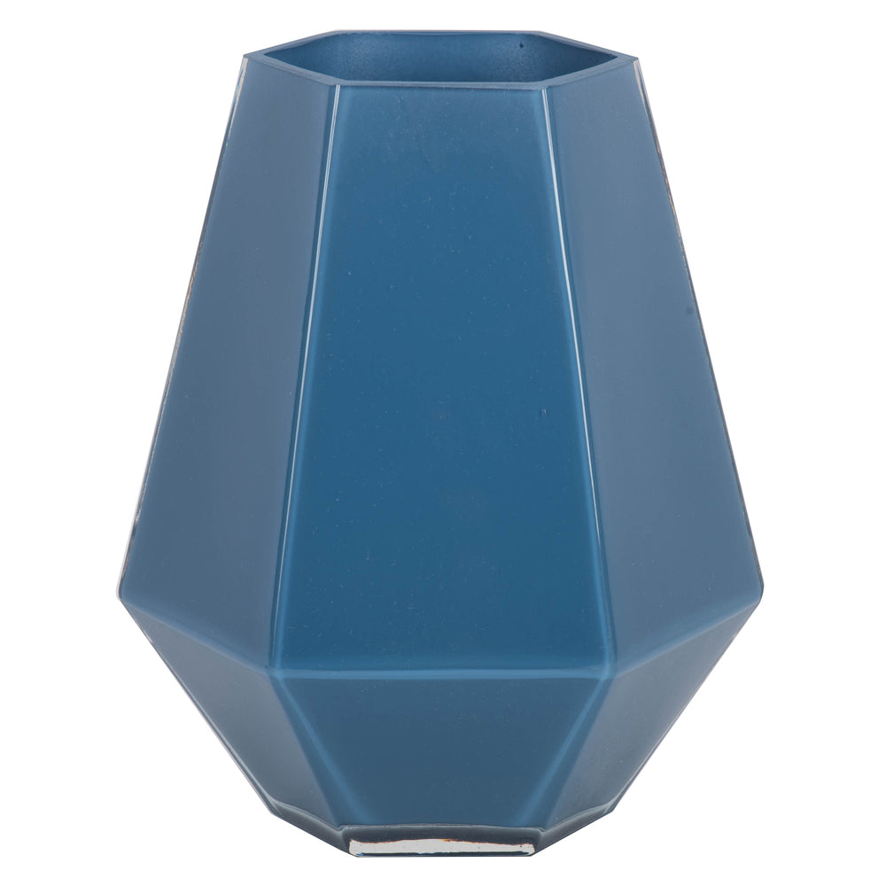 Vickerman 8.6” Hydro Hexagon Glass Vase - LG182047