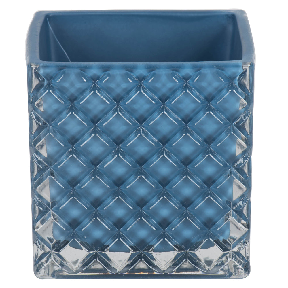 Vickerman 4” Hydro Square Glass Container Set/2 - LG182447
