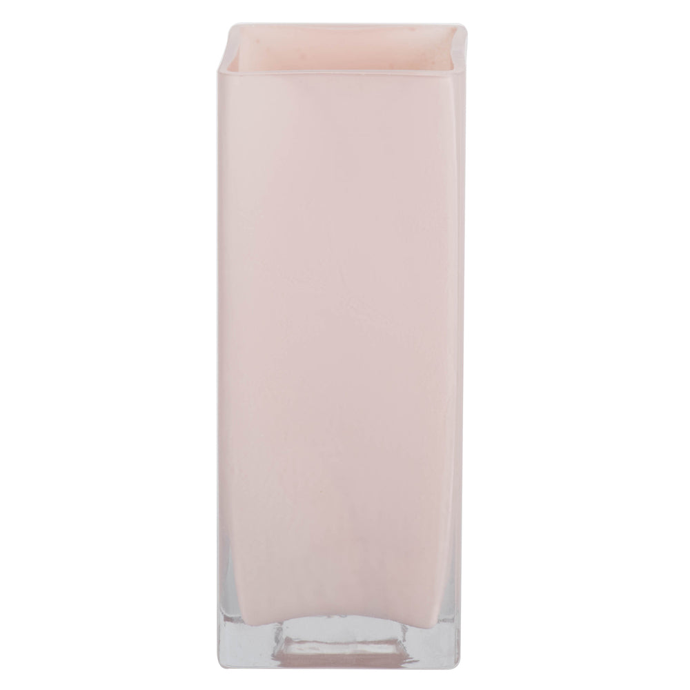 Vickerman 6” Almondine Square Glass Container - LG182615