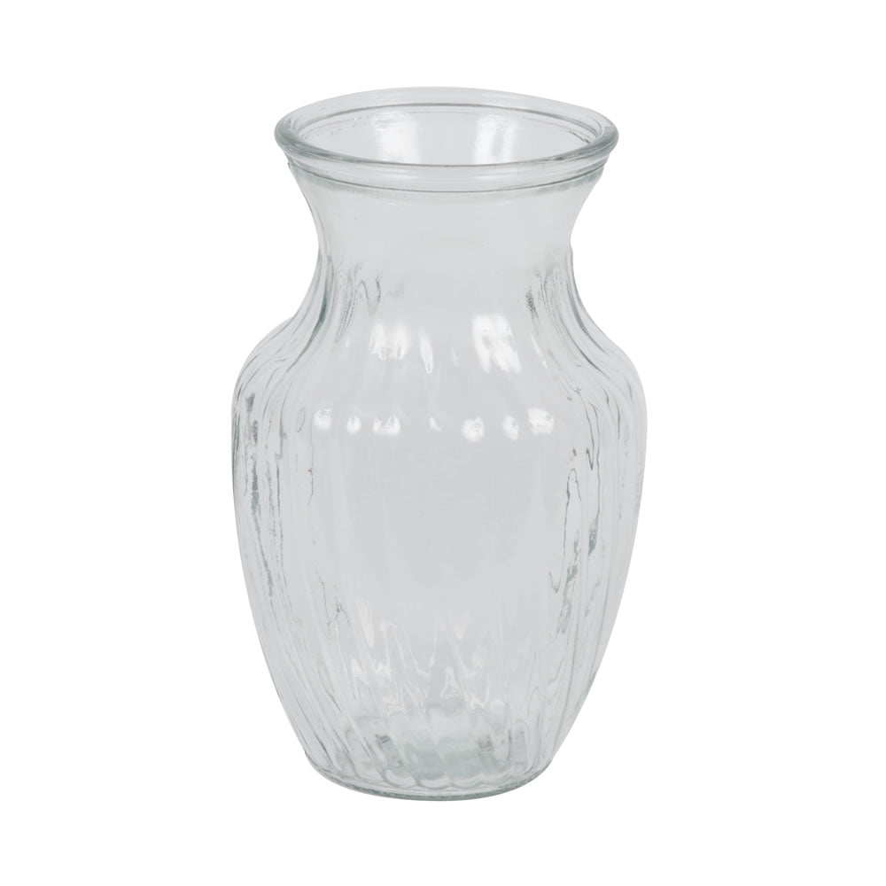 Vickerman 8” Clear Rose Vase Set/2 - LG184401