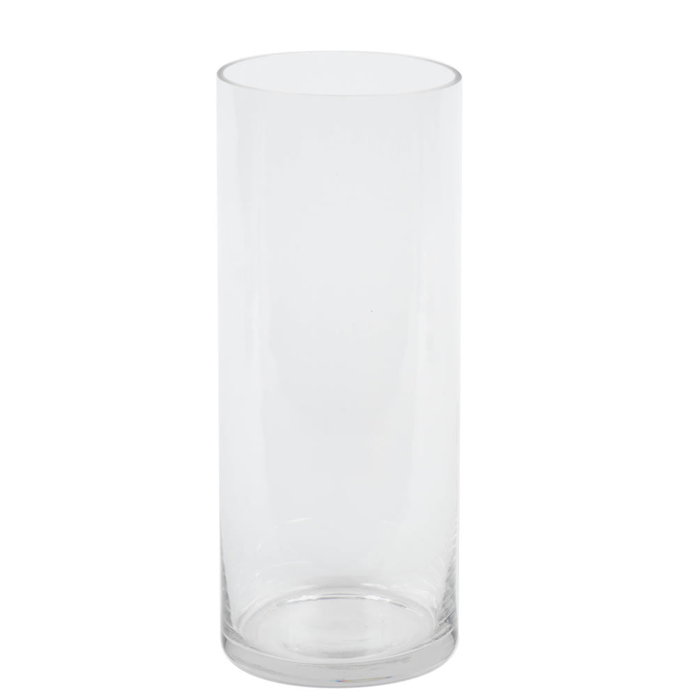 Vickerman 12” Clear Cylinder Glass Container - LG184801