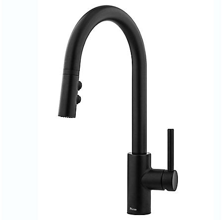 Pfister Single Handle Pull-Down Faucet Matte Black