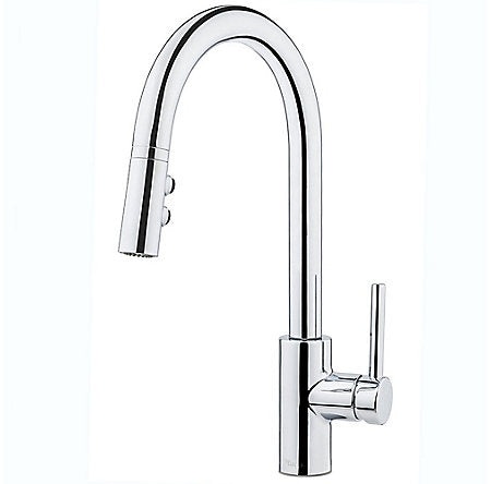 Pfister Single Handle Pull-Down Faucet Polished Chrome