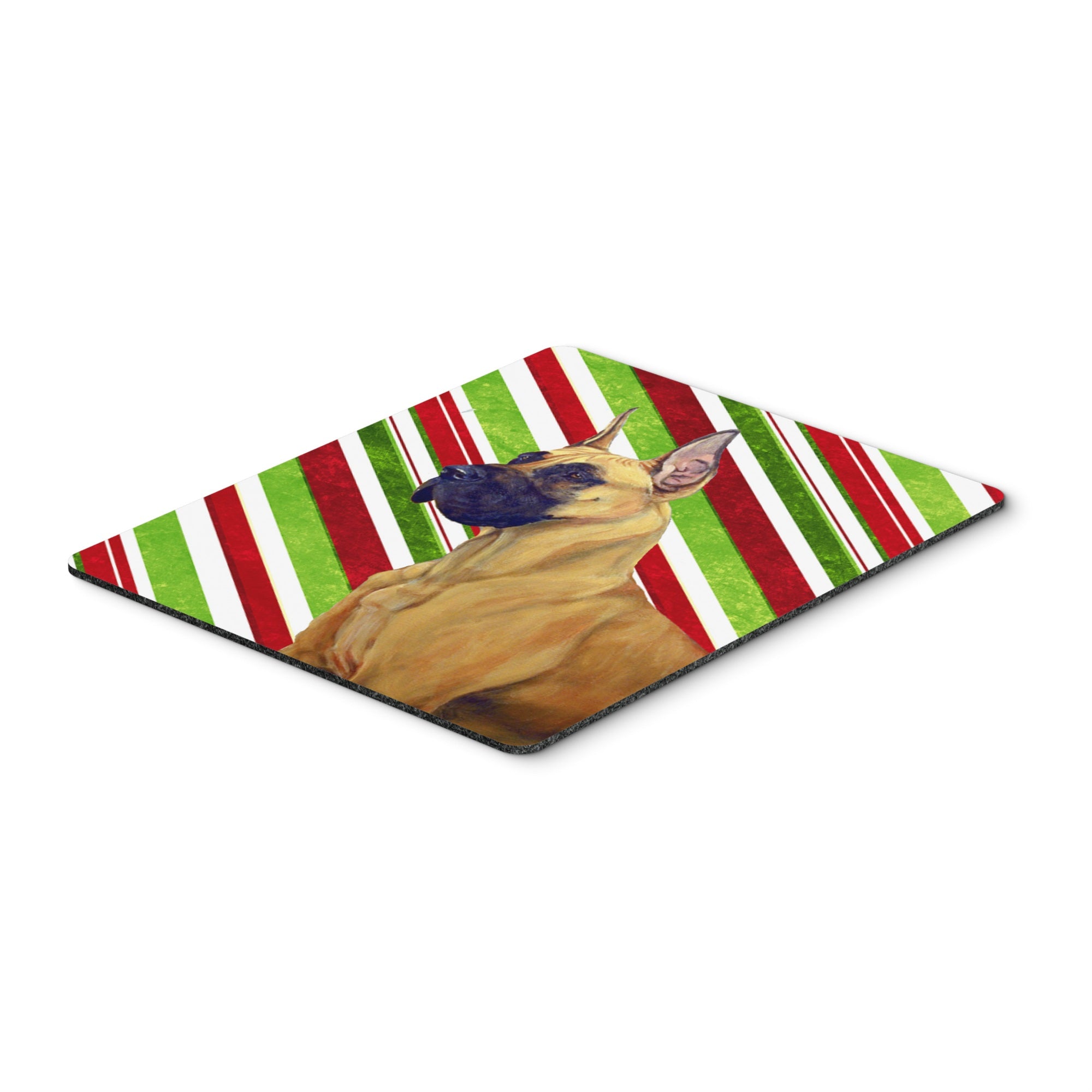 Caroline'S Treasures Great Dane Candy Cane Holiday Christmas Mouse Pad/Hot Pad/Trivet (Lh9220Mp)