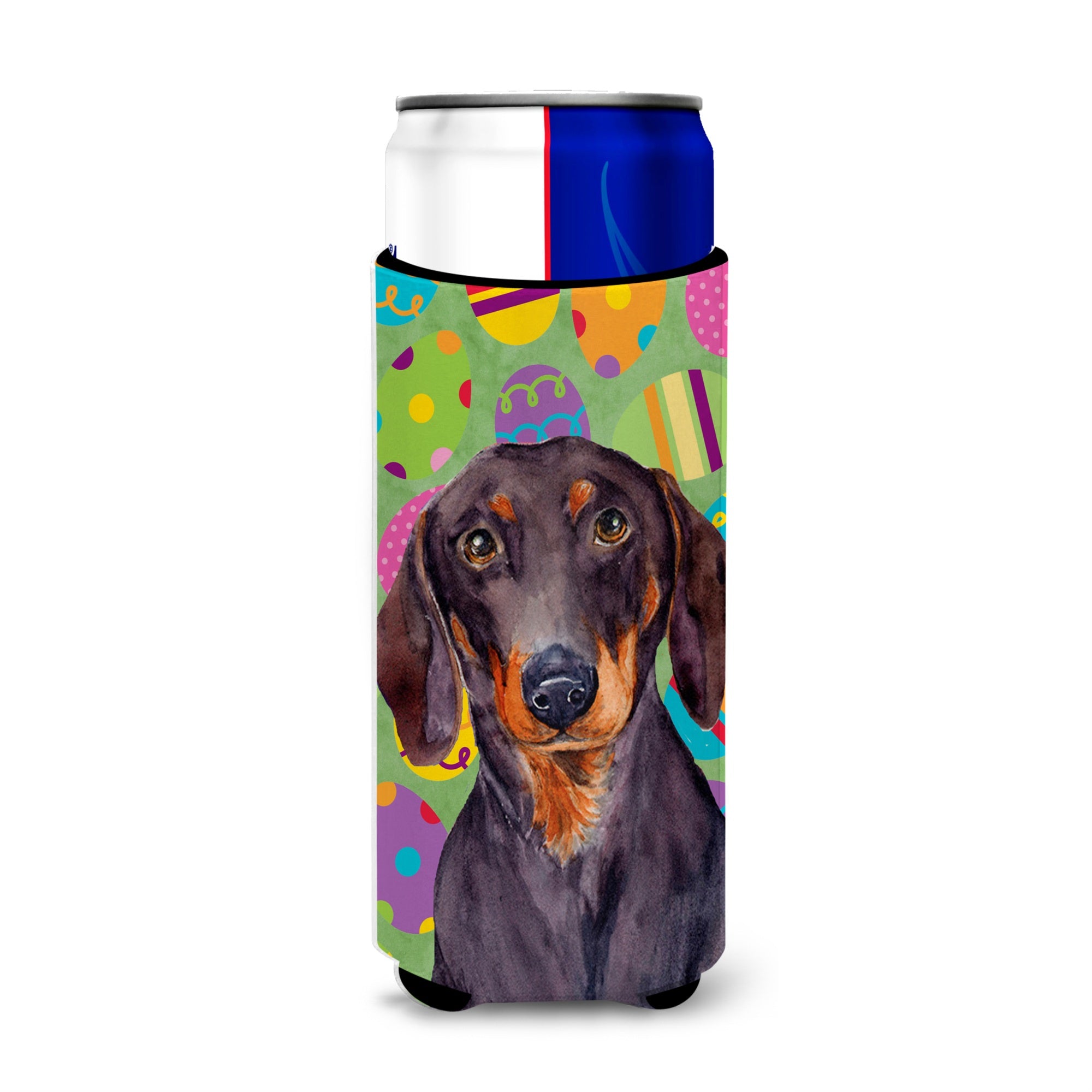 Dachshund Easter Eggtravaganza Ultra Beverage Insulators For Slim Cans Lh9403Muk