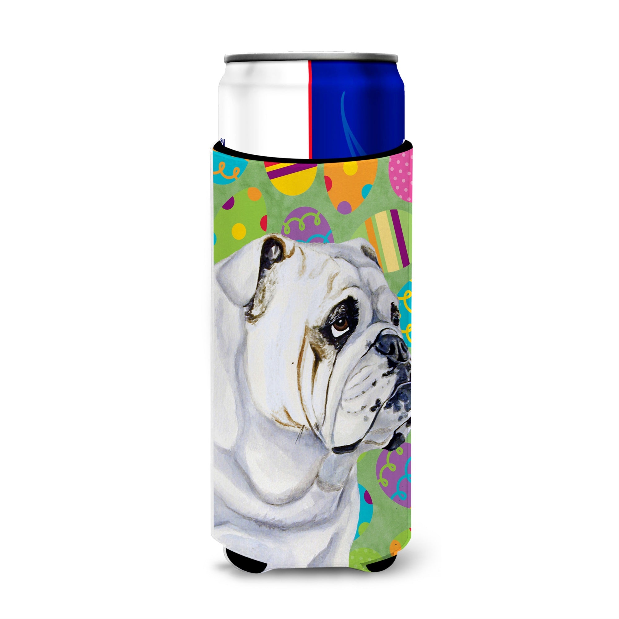 Bulldog English Easter Eggtravaganza Ultra Beverage Insulators For Slim Cans Lh9409Muk