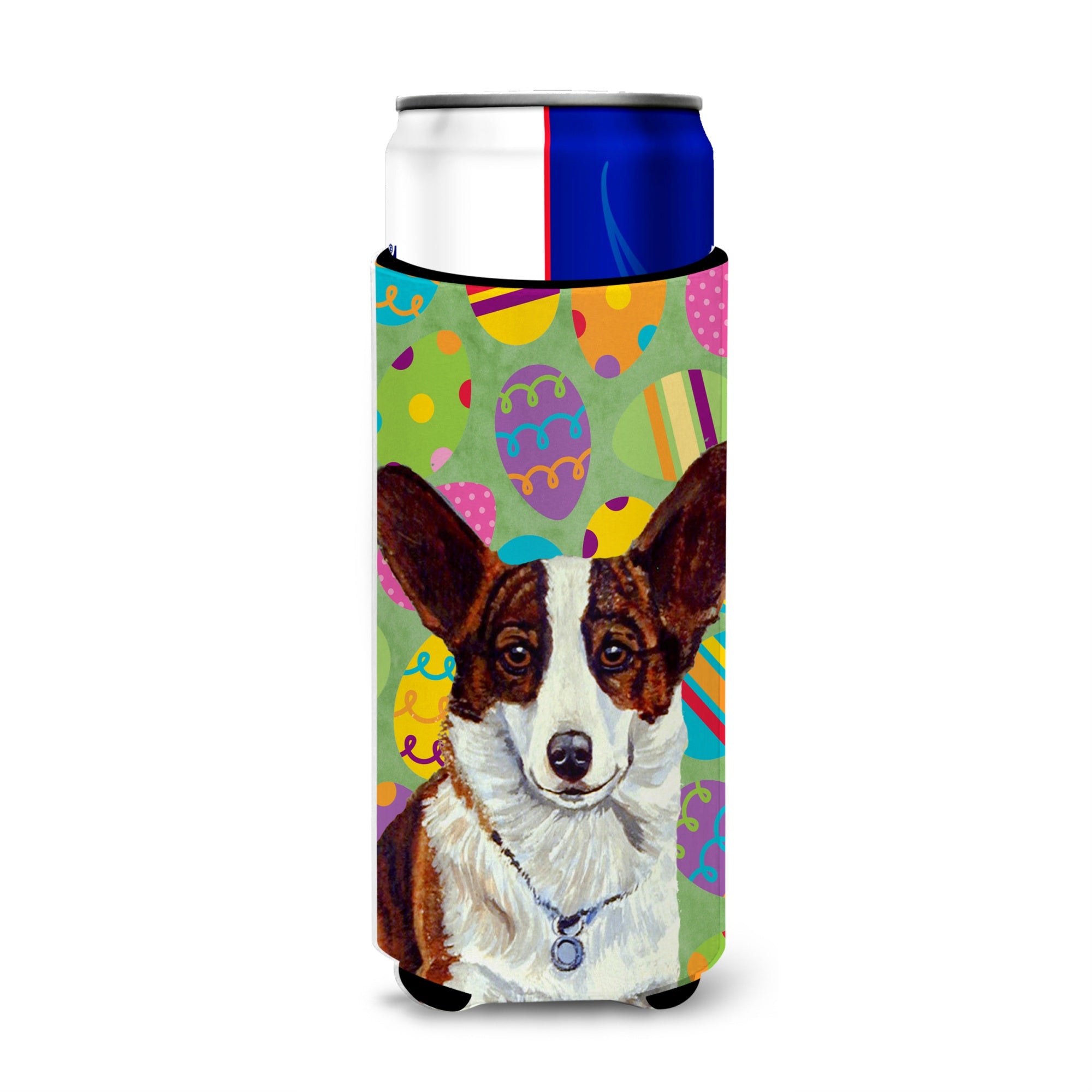 Corgi Easter Eggtravaganza Ultra Beverage Insulators For Slim Cans Lh9423Muk