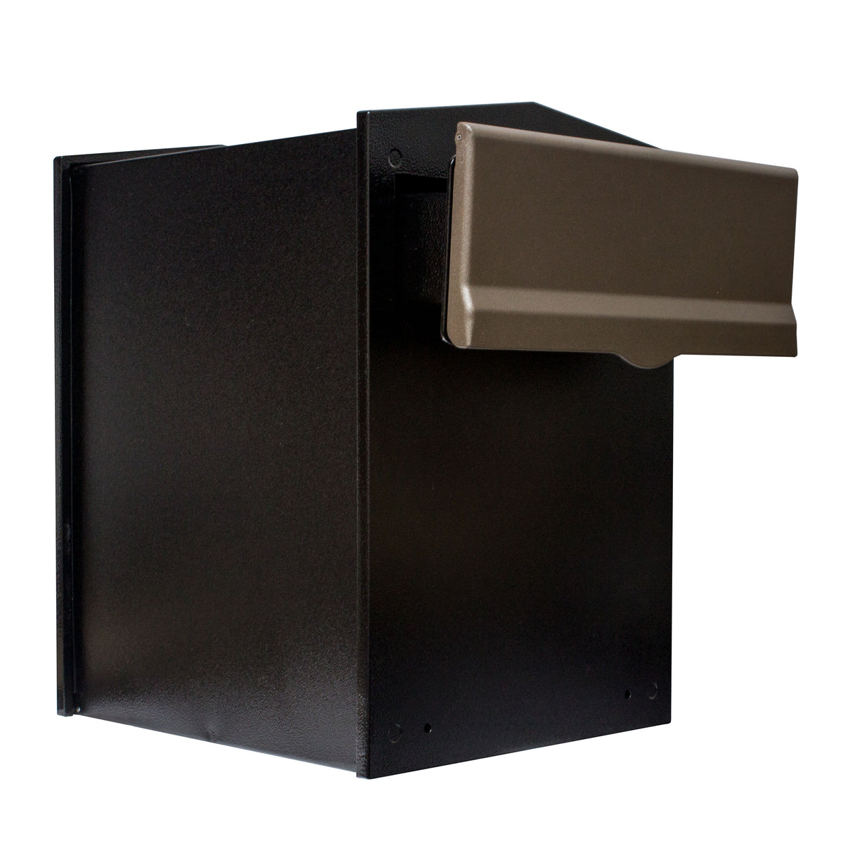 Liberty Rear Access Collection Box With Bronze Letter Plate And 4 To 6 Adjustable Chute