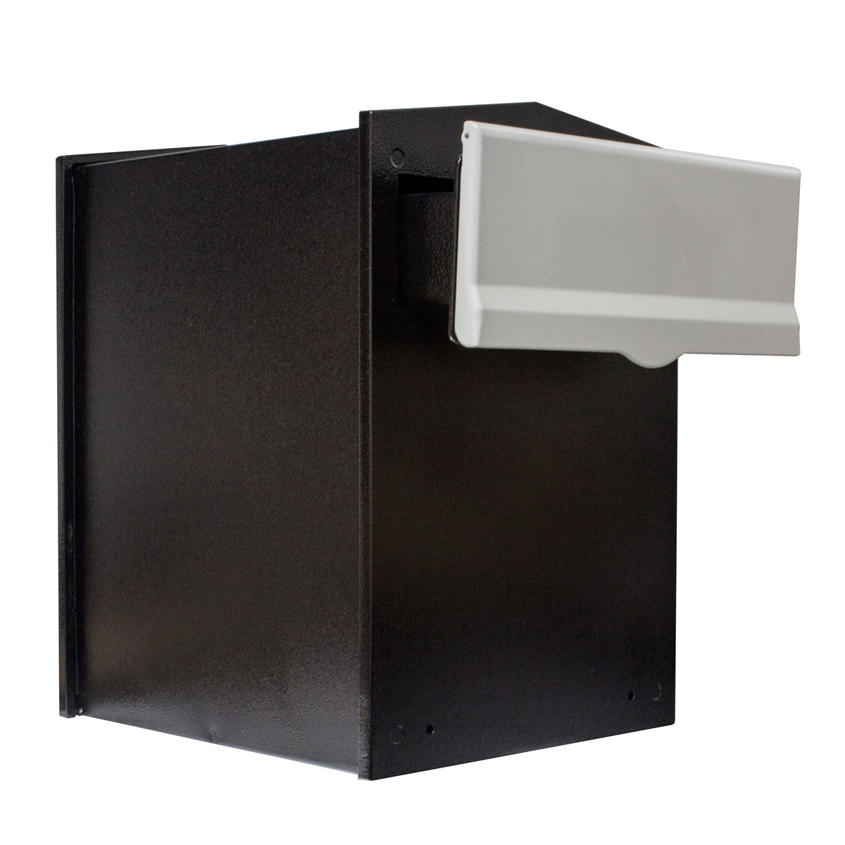 Liberty Rear Access Collection Box With Silver Letter Plate And 4 To 6 Adjustable Chute