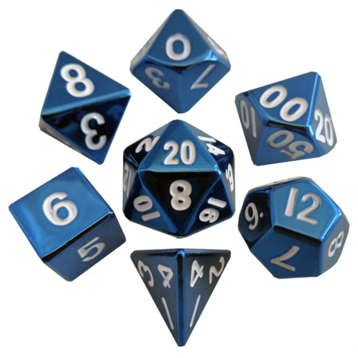 7-Set: 16Mm: Bu Painted Metal