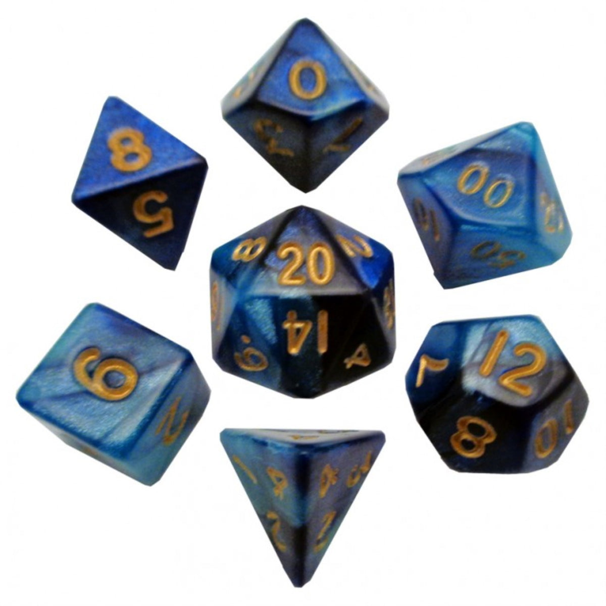 7-Set Mini: 10Mm: Dkbulightbu W/Gd #