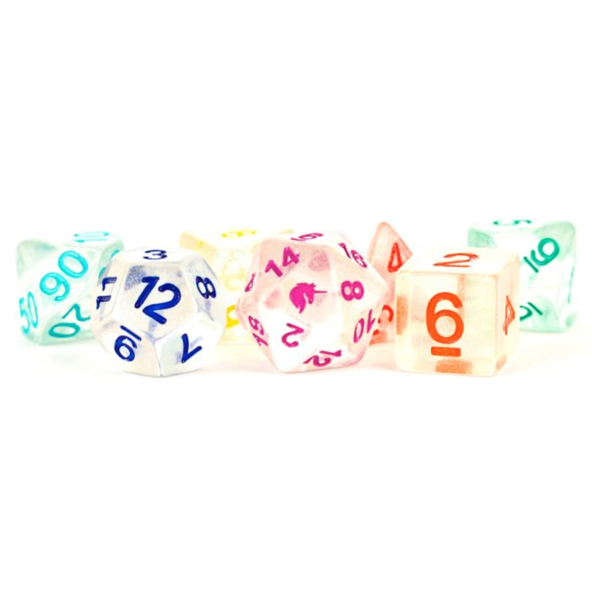 7-Set  Resin Rainbow Ice