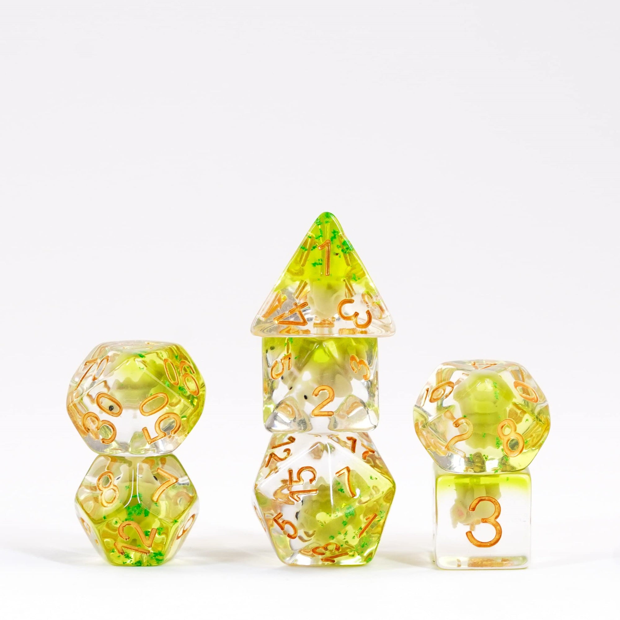 Fanroll By Metallic Dice Games 16Mm Resin Poly Dnd Dice Set: Elephant Dice, Role Playing Game Dice For Dungeons And Dragons