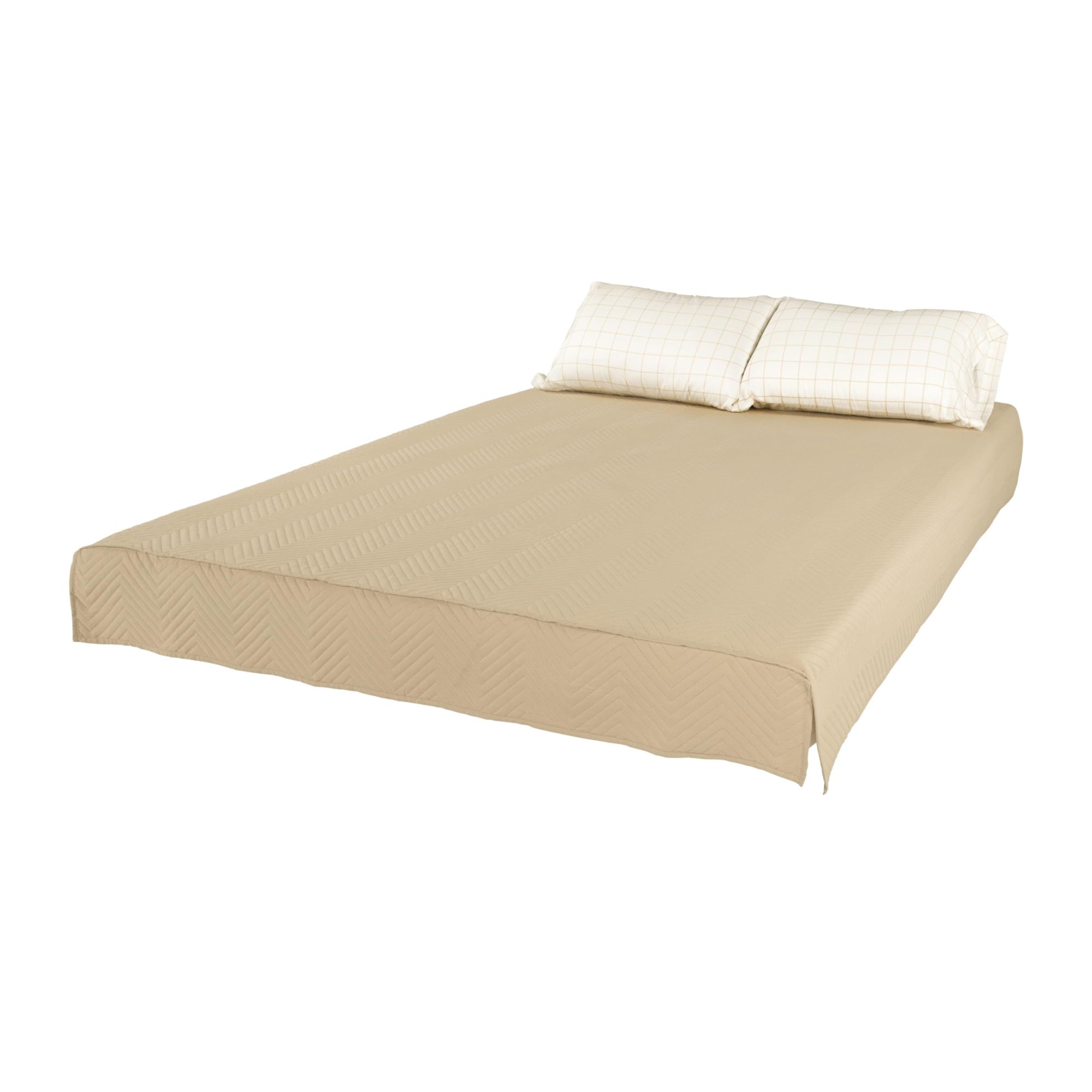 Lippert Easy Zzzs Rv Bedding Set - Queen, Tan