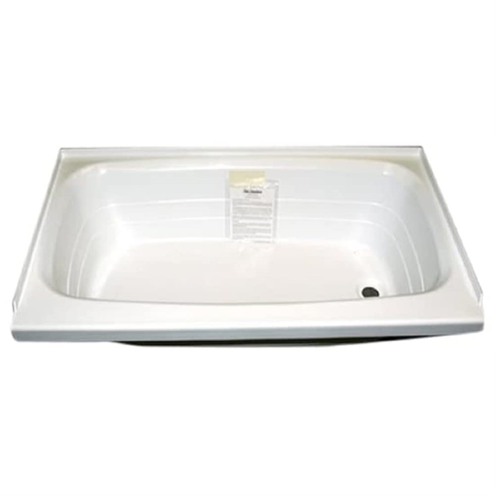 Kinro Composites W-2440 Rh-Spk White 24X40 Right Full Abs Tub