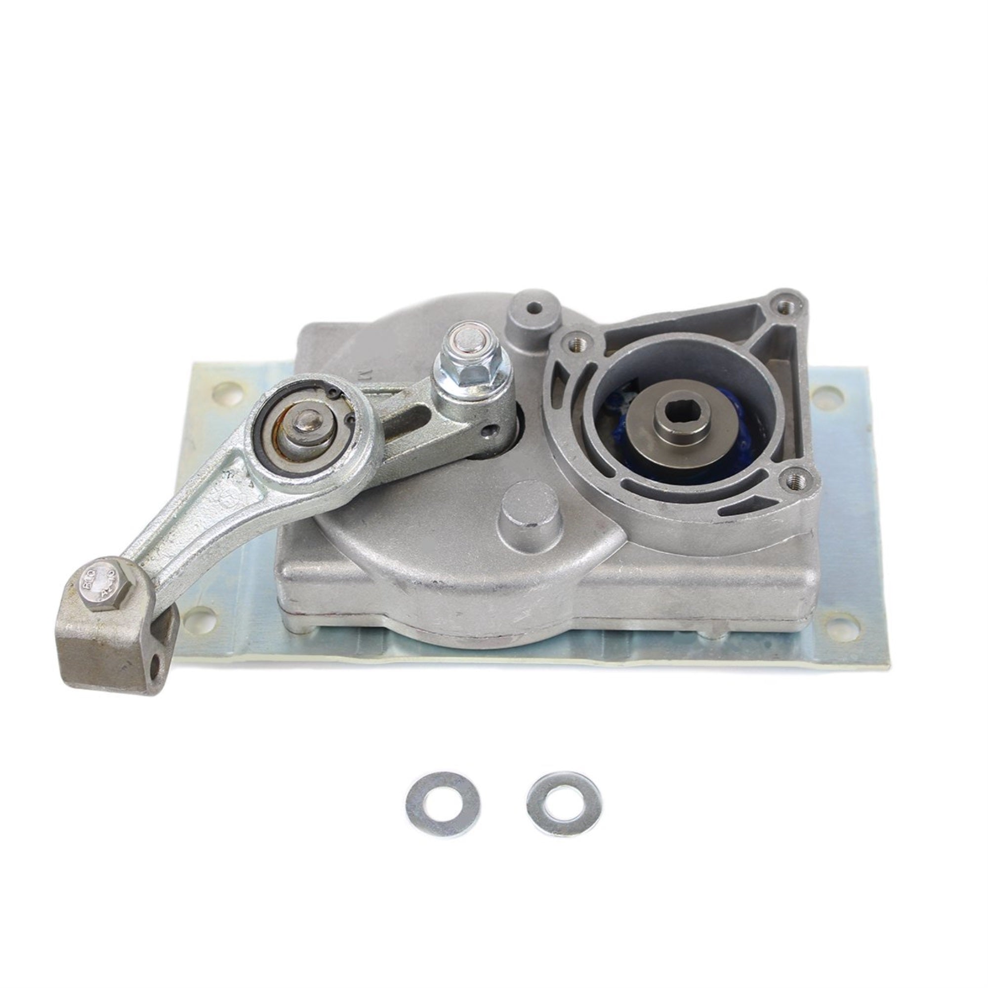 Kwikee Replacement Electric Rv Step Gear Box Linkage Assembly With B For Step Series 28, 31, 37 And 39, Cast Housing, 8.25' X 3.36' X 4.25' - 1101426