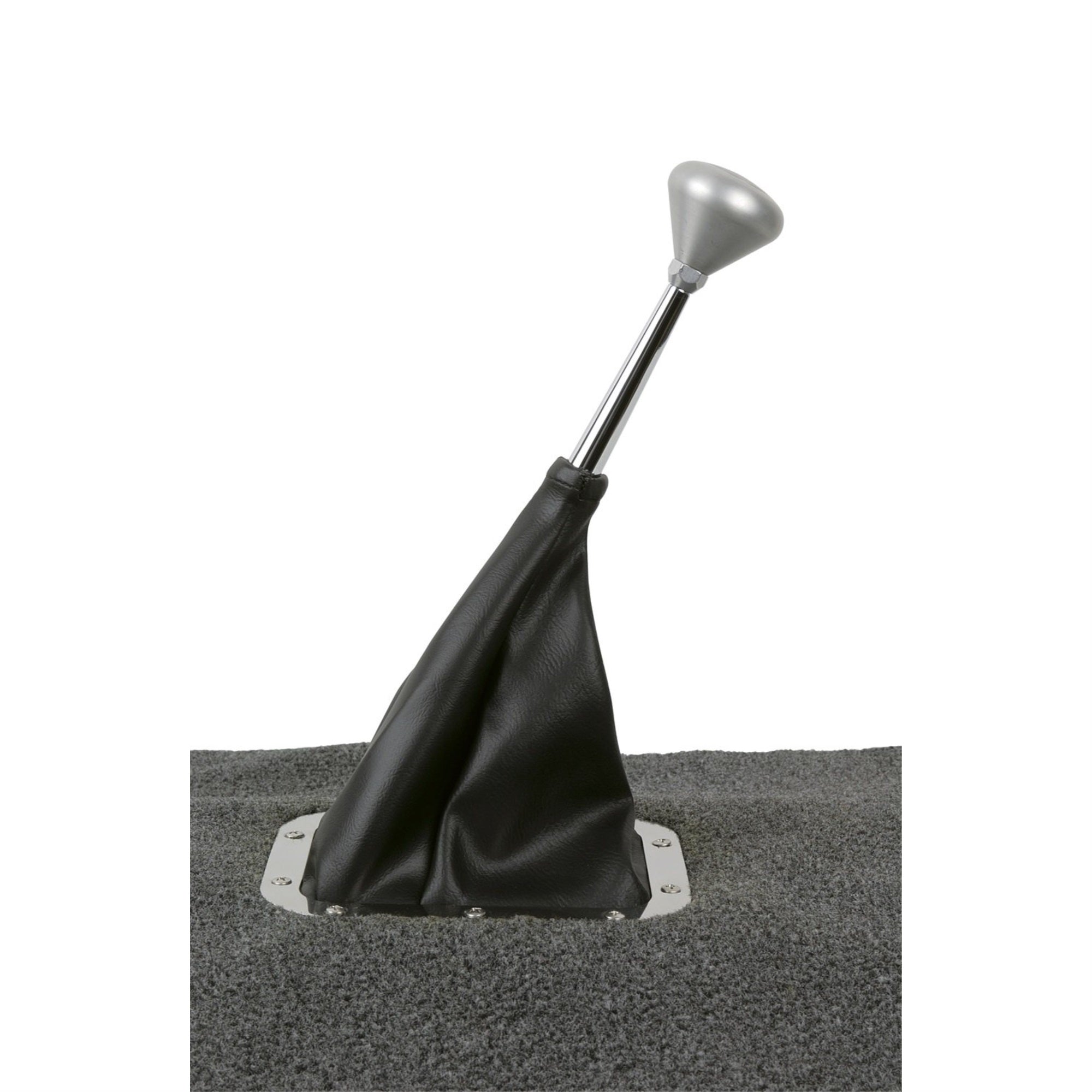 Lokar 70-Fmb Rectangular Floor Mount Shifter Boot With Ring