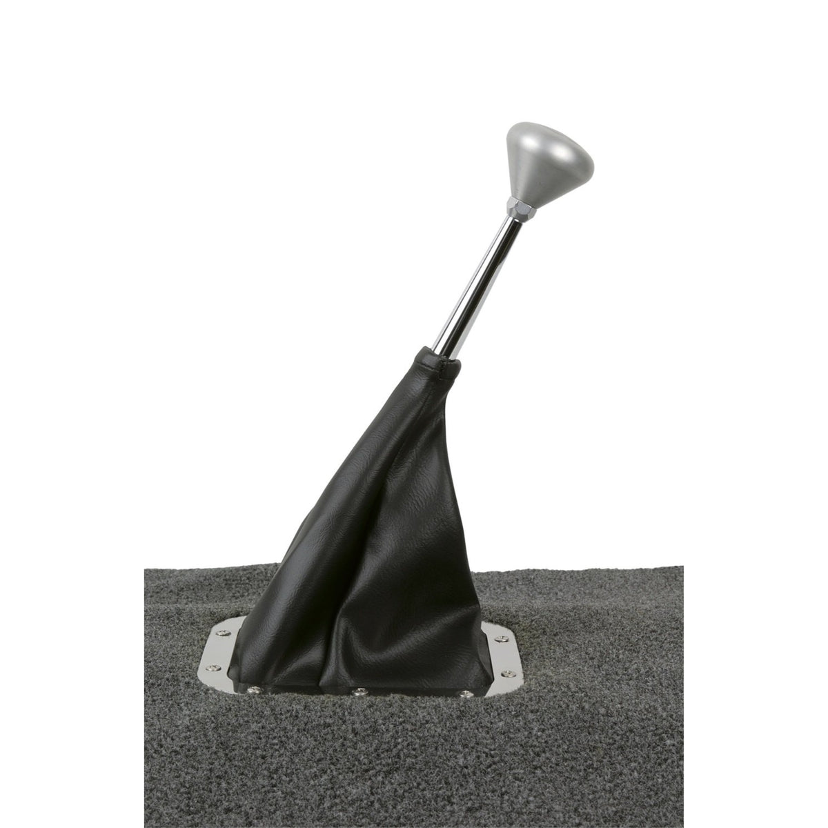 Lokar 70-Fmb Rectangular Floor Mount Shifter Boot With Ring