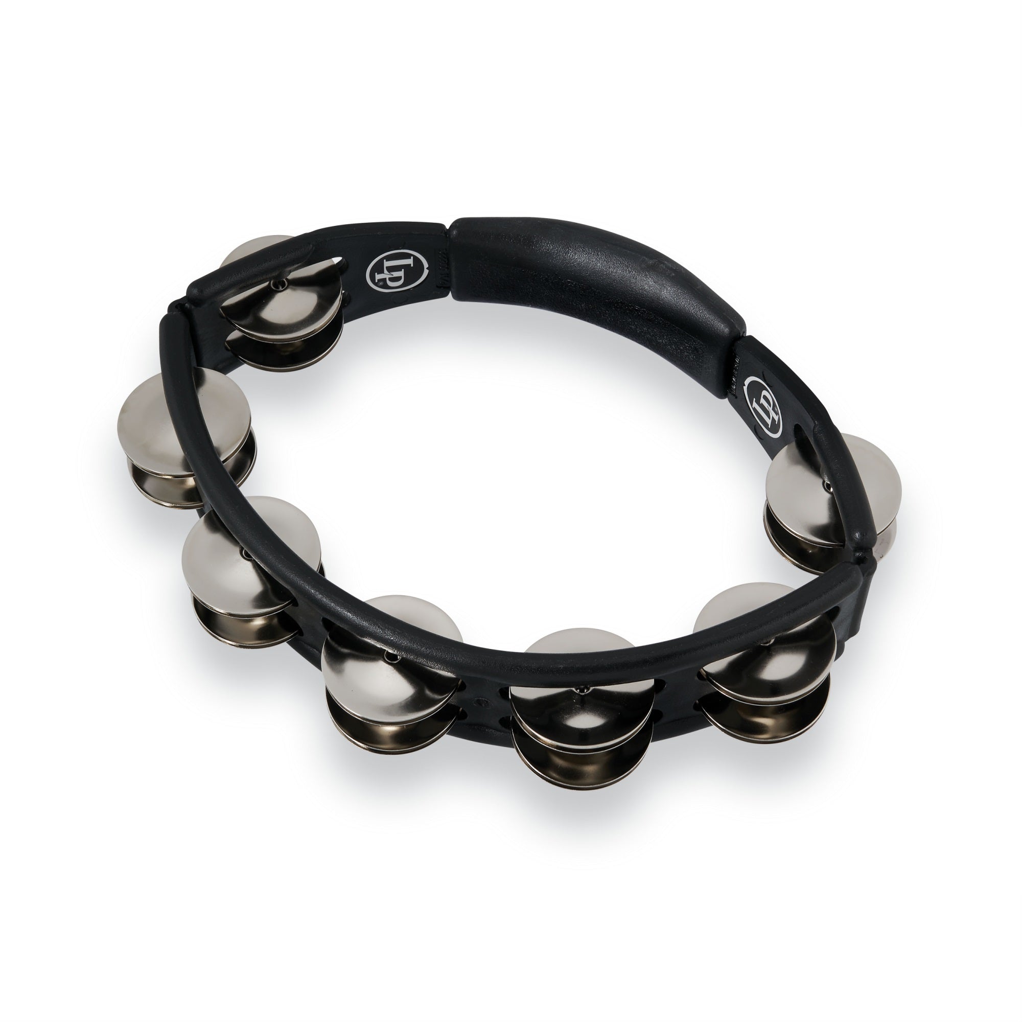 Cyclops Handheld Tambourine Black Steel